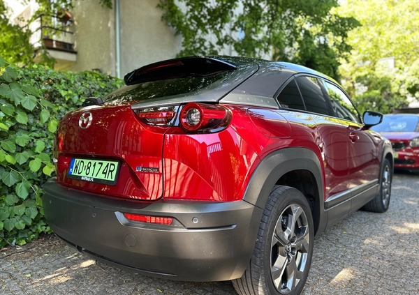 Mazda MX-30 cena 86900 przebieg: 19900, rok produkcji 2021 z Zgierz małe 352